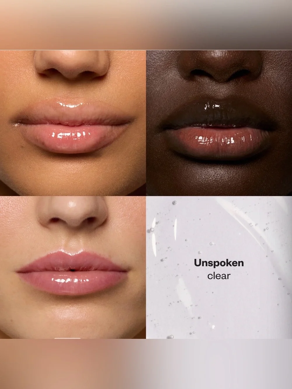 Kosas Lip Pulse Plumping Gloss — Unspoken (clear)